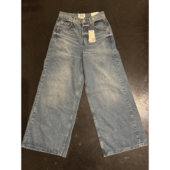 Urban Outfitters Denim - NEW BDG Urban Outfitters Jeans Womens 25 Vintage DE Color Anika Ultra Wide Mid